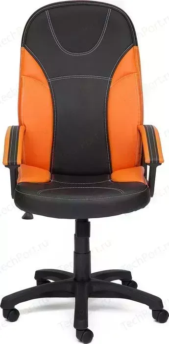 Кресло офисное TetChair TWISTER кож/зам черно-оранжевый 36-6/14-43