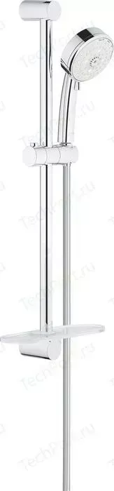 Душевой гарнитур Grohe New Tempesta Cosmopolitan с полочкой, 60 см, 9.5 л/мин (27577002)