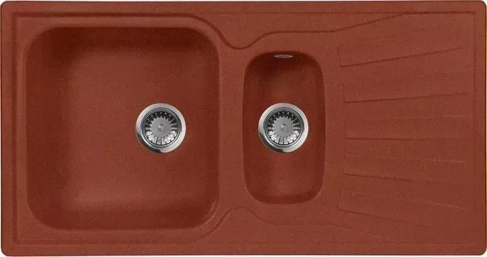 Мойка кухонная AquaGranitEx M-09K 940х495 красный марс (M-09K (334))