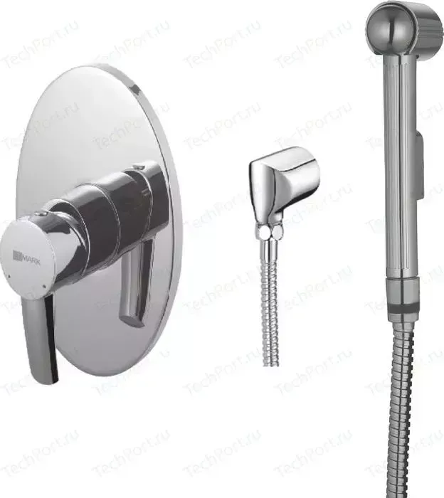 Смеситель для душа LEMARK Atlantiss встроенный с гигиеническим душем (LM3219C)