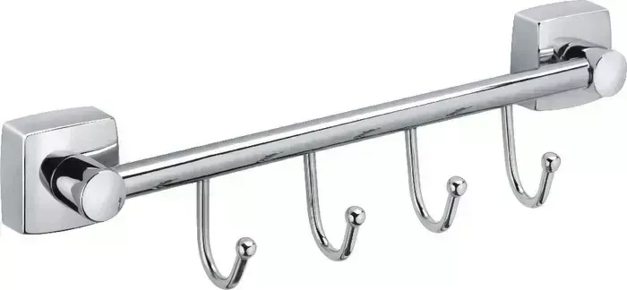 Планка 4 крючка Fixsen Kvadro (FX-61305B-4)