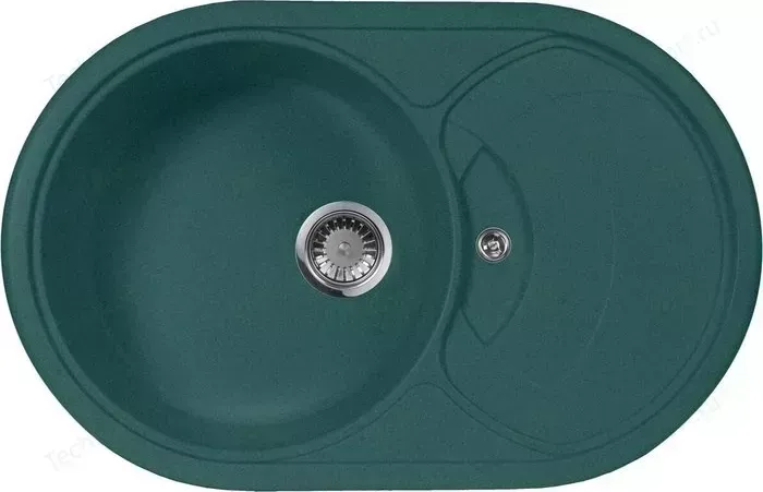 Мойка кухонная AquaGranitEx M-18S 780х500 зеленый (M-18S (305))