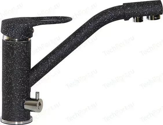Смеситель для кухни Mixline ML-GS05 черный 308 (4620031444282)