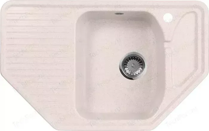 Мойка кухонная AquaGranitEx M-10 795х495 светло-розовый (M-10 (311))