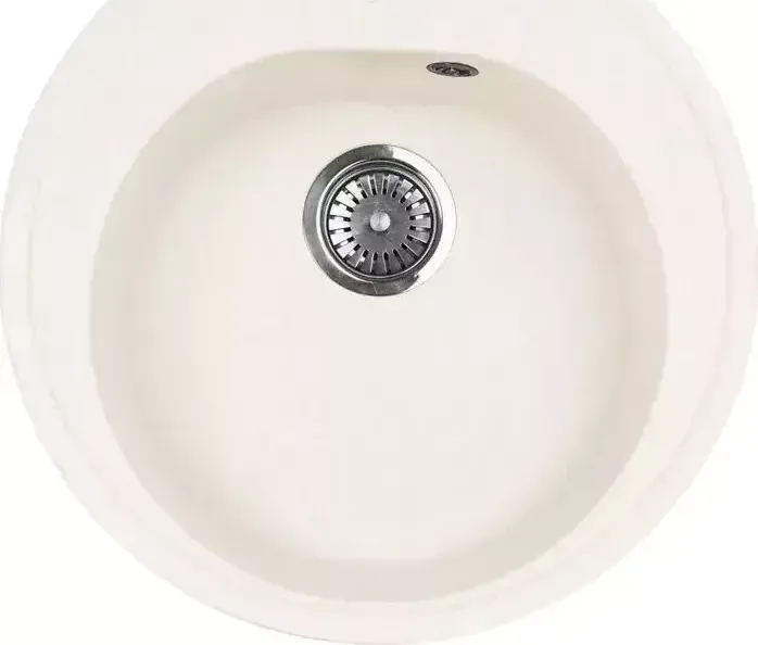 Мойка кухонная AquaGranitEx M-08 505х505 белый (M-08 331)