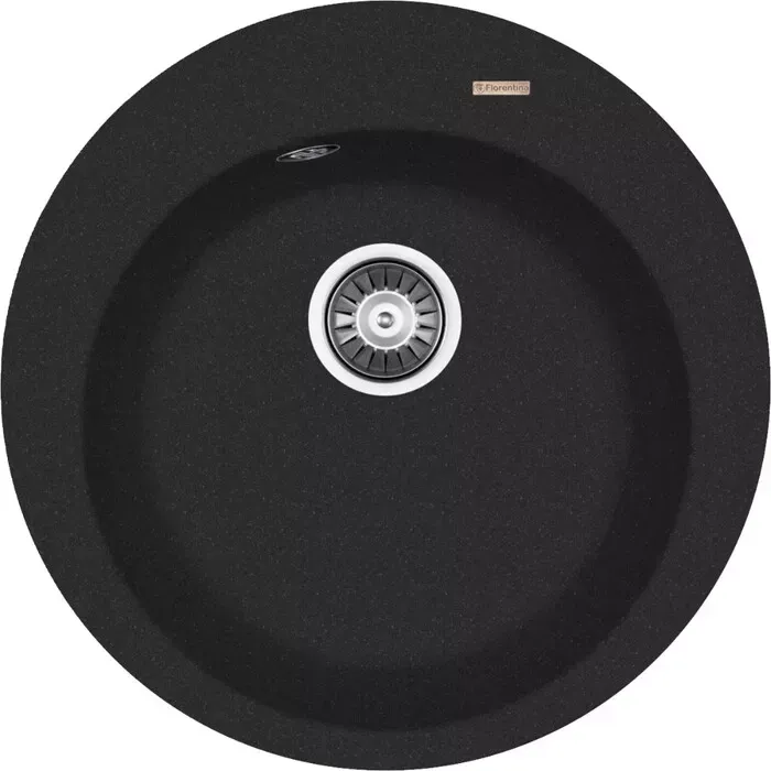 Мойка кухонная FLORENTINA Никосия D510 черный FG (20.135.B0510.102)