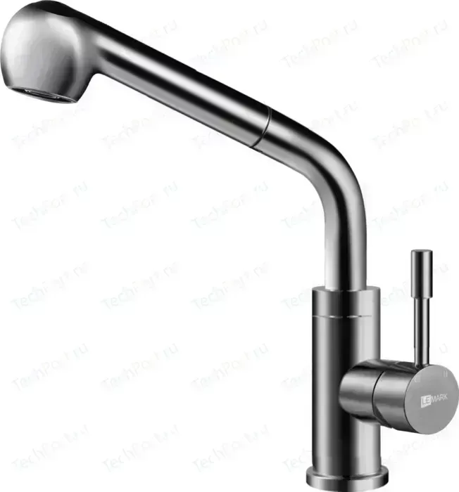 Смеситель для кухни LEMARK Expert с вытяжным изливом (LM5076S)