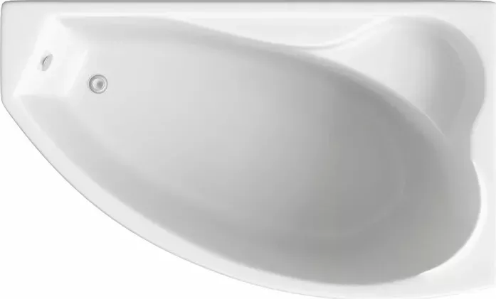 Акриловая ванна BAS Николь правая 170x100 с каркасом, без гидромассажа (В 00028)