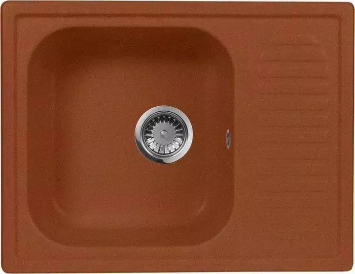 Мойка кухонная AquaGranitEx M-13 645х495 терракот (M-13 307)