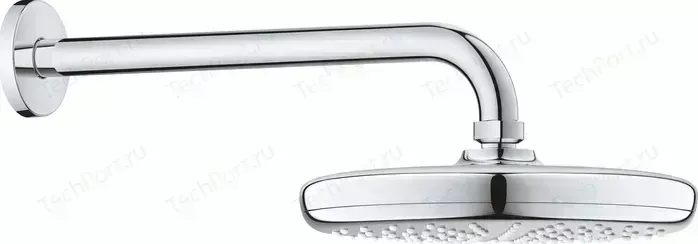 Верхний душ Grohe New Tempesta Classic настенный, с кронштейном 28,6 см (26411000)