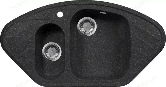 Мойка кухонная AquaGranitEx M-14 950х500 черный (M-14 308)