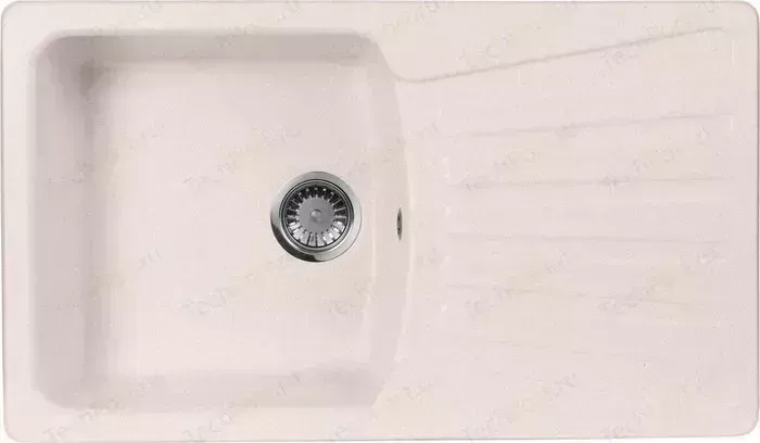 Мойка кухонная AquaGranitEx M-12 850х495 светло-розовый (M-12 (311))