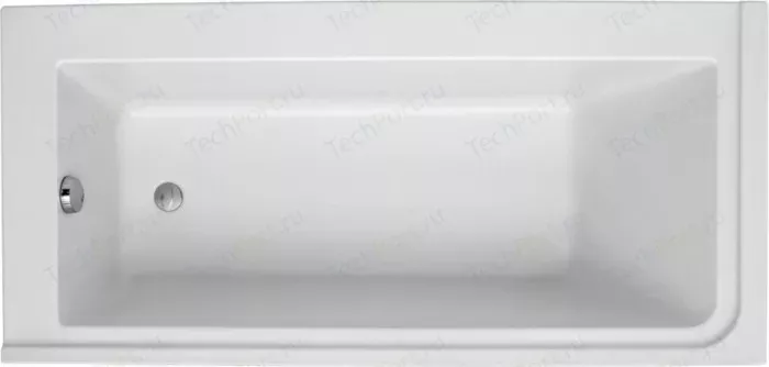 Акриловая ванна JACOB DELAFON Formilia прямоугольная, левая 170x80 L, на каркасе (E6139L-00, E6D099-NF)
