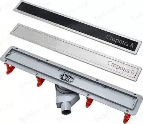 Душевой лоток PESTAN With Black Glass Line 750 мм (13000294)