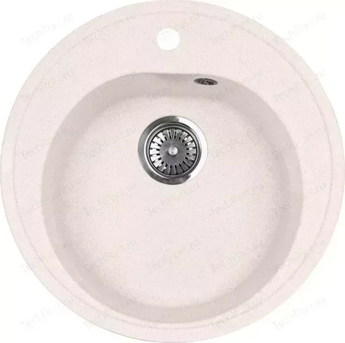 Мойка кухонная AquaGranitEx M-08 505х505 светло-розовый (M-08 (311))