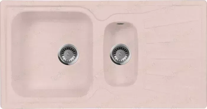 Мойка кухонная AquaGranitEx M-09K 940х495 розовый (M-09K (315))