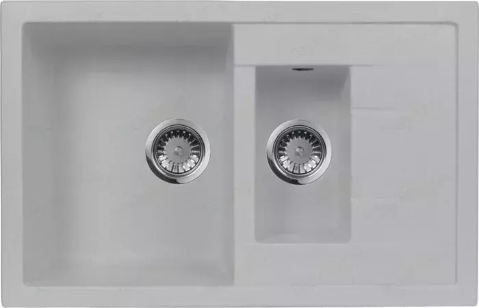 Мойка кухонная AquaGranitEx M-21K 780х500 серый (M-21K 310)