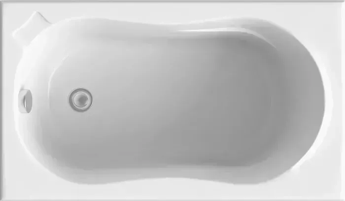 Акриловая ванна BAS Кэмерон 120х70 с каркасом стандарт плюс, без гидромассажа (ВС 00006)