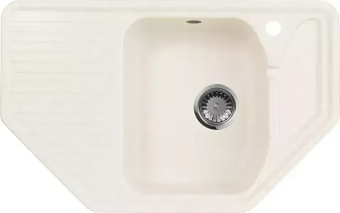 Мойка кухонная AquaGranitEx M-10 795х495 белый (M-10 331)