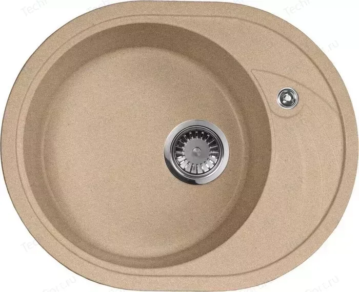 Мойка кухонная AquaGranitEx M-18L 575х465 песочный (M-18L 302)
