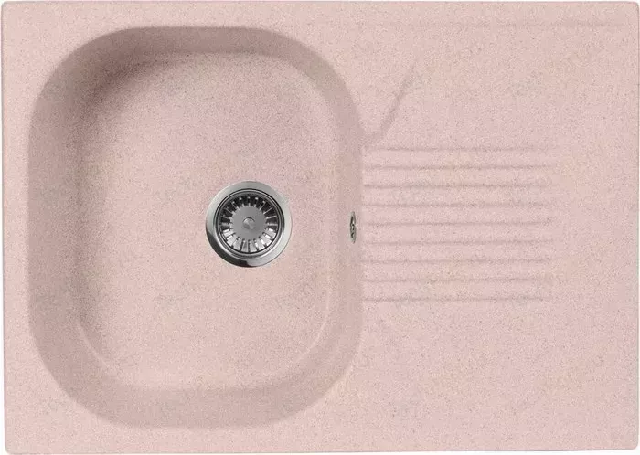 Мойка кухонная AquaGranitEx M-70 700х500 розовый (M-70 (315))