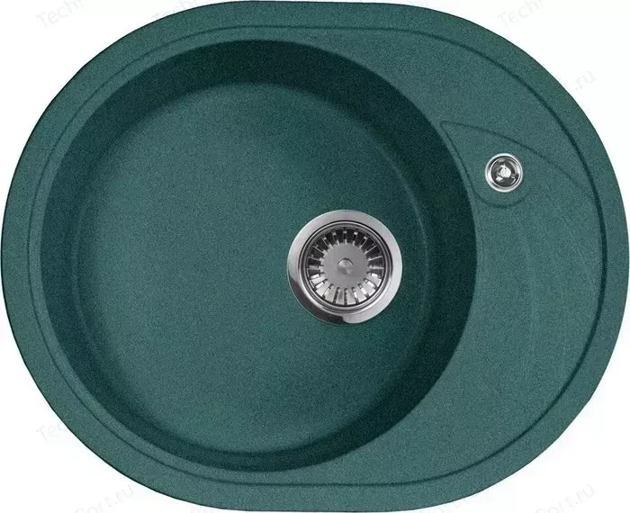 Мойка кухонная AquaGranitEx M-18L 575х465 зеленый (M-18L (305))