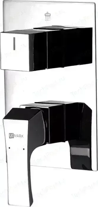 Смеситель для ванны LEMARK встраиваемый и душа Unit (LM4527C)