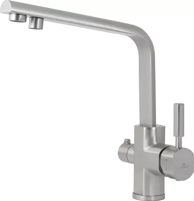Смеситель для кухни KAISER Decor под фильтр, серебро Silver (40144-5)