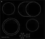 Панель варочная электрическая ZIGMUND SHTAIN CNS 019.60 BX