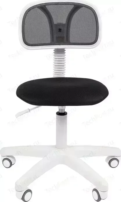 Кресло офисное CHAIRMAN   250 белый пластик TW-11/TW-01 черный