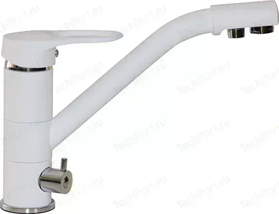 Смеситель для кухни Mixline ML-GS05 молоко 341 (4620031443148)