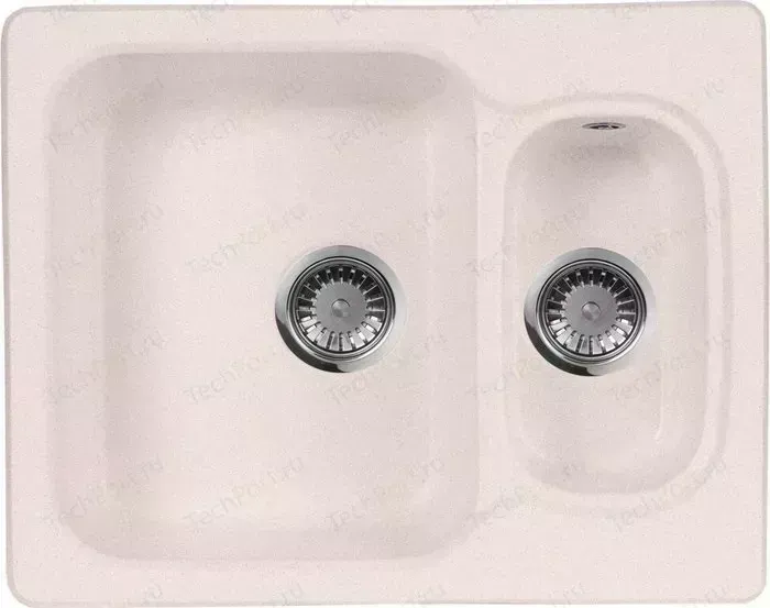 Мойка кухонная AquaGranitEx M-09 610х495 светло-розовый (M-09 (311))