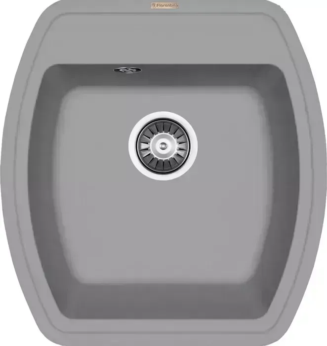 Мойка кухонная FLORENTINA Нире 480 грей FSm (20.190.B0480.305)