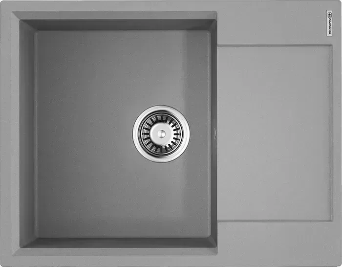 Мойка кухонная OMOIKIRI Daisen 65-GR, 650*510 leningrad grey (4993682)