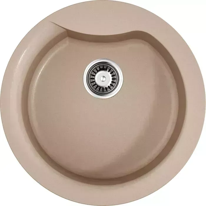 Мойка кухонная OMOIKIRI Yasugata 48R-SA, 485х485, бежевый (4993132)