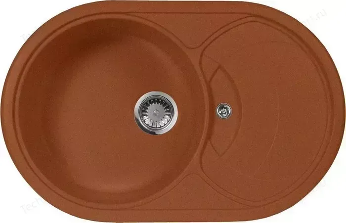 Мойка кухонная AquaGranitEx M-18S 780х500 терракот (M-18S 307)