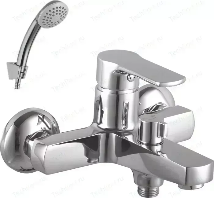 Смеситель для ванны LEMARK Plus grace с коротким изливом с аксессуарами (LM1512C)