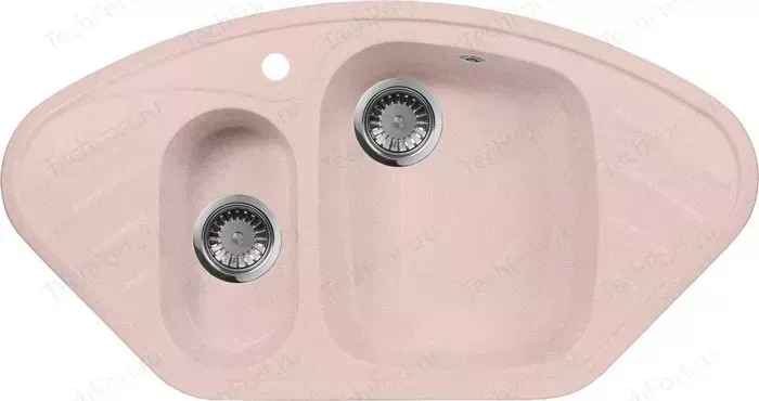 Мойка кухонная AquaGranitEx M-14 950х500 розовый (M-14 (315))