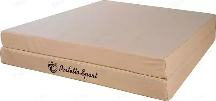 Мат гимнастический PERFETTO SPORT № 8 (100 х 200 х 10) складной 1 сложение бежевый