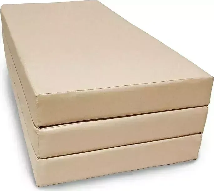 Мат гимнастический КМС № 4 (100 х 150 х 10) складной бежевый (2240)