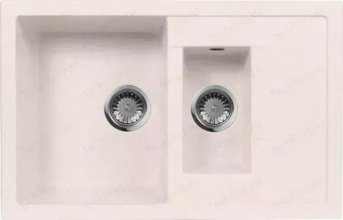 Мойка кухонная AquaGranitEx M-21K 780х500 светло-розовый (M-21K (311))