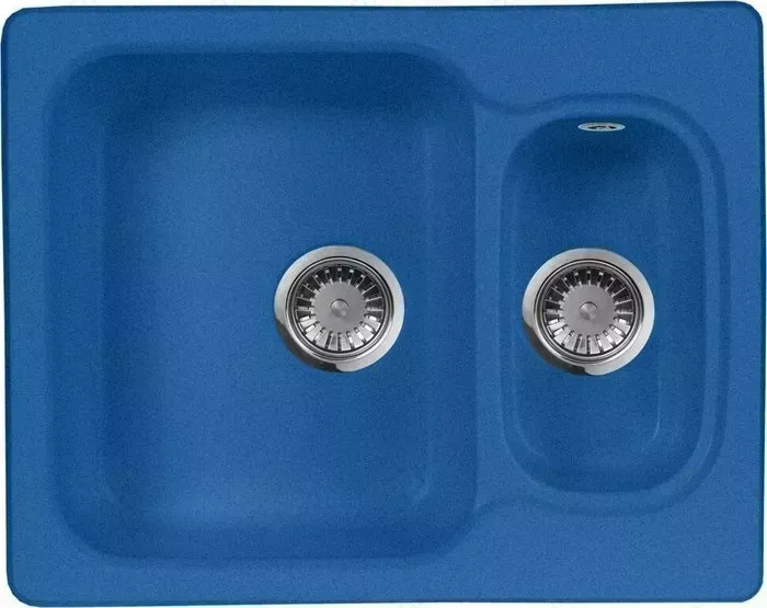 Мойка кухонная AquaGranitEx M-09 610х495 синий (M-09 (323))