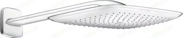Верхний душ Hansgrohe с кронштейном PuraVida (27437400) с PURAVIDA