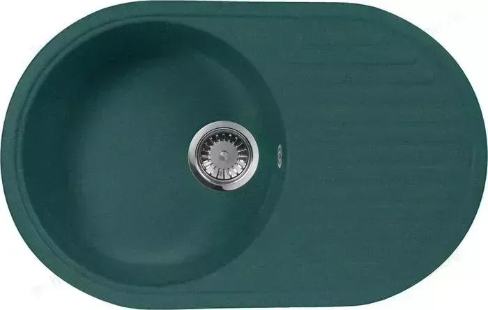 Мойка кухонная AquaGranitEx M-18 730х460 зеленый (M-18 (305))