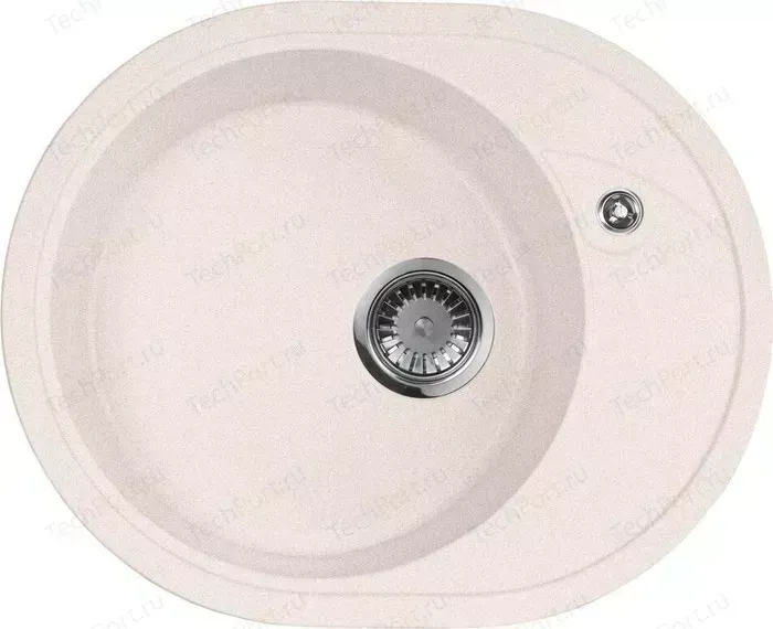 Мойка кухонная AquaGranitEx M-18L 575х465 светло-розовый (M-18L (311))