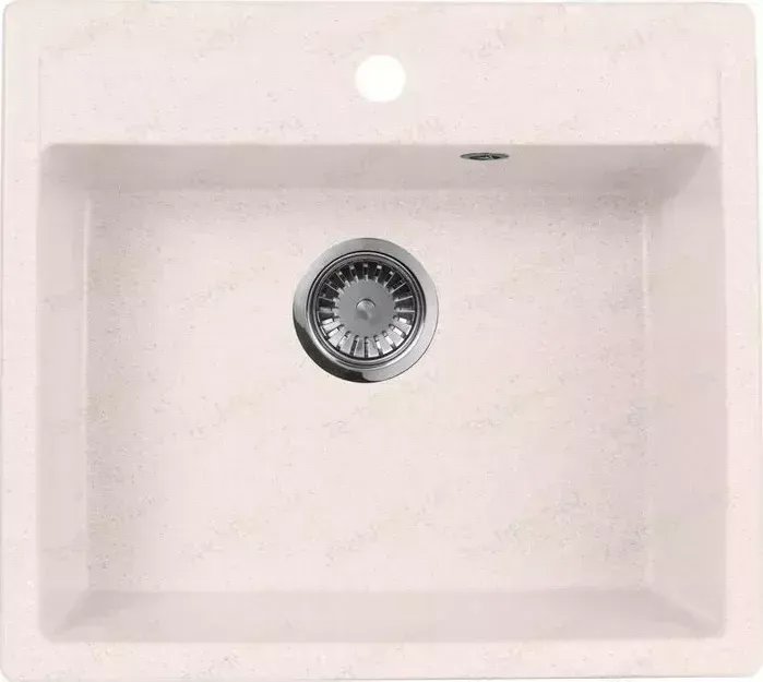 Мойка кухонная AquaGranitEx M-56 560х500 светло-розовый (M-56 (311))