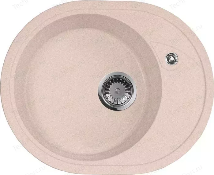 Мойка кухонная AquaGranitEx M-18L 575х465 розовый (M-18L (315))
