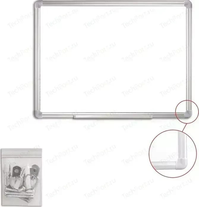Доска магнитно-маркерная Staff 45x60 см алюминиевая рамка 235461 45X60