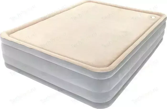 Надувная кровать BESTWAY 67486 FoamTop Comfort Raised Airbed(Queen) 203х152х46см со встроенным насосом,мягкий верх