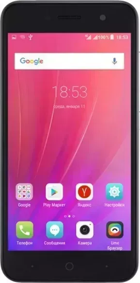 Смартфон ZTE Blade A520 Blue